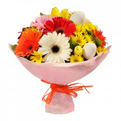 Karışık mevsim buketi Mevsimsel çiçek  Tekirdağ online çiçek gönderme sipariş 