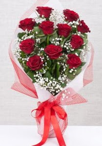 11 kırmızı gülden buket çiçeği  Tekirdağ hediye sevgilime hediye çiçek 
