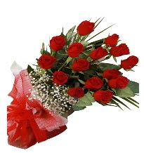 15 kırmızı gül buketi sevgiliye özel  Tekirdağ çiçek gönderme 