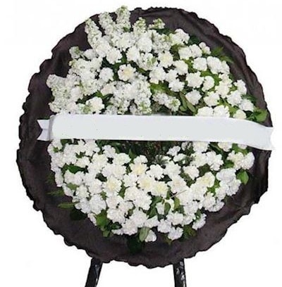 Cenaze çelengi çiçeği modelleri  Tekirdağ internetten çiçek siparişi 